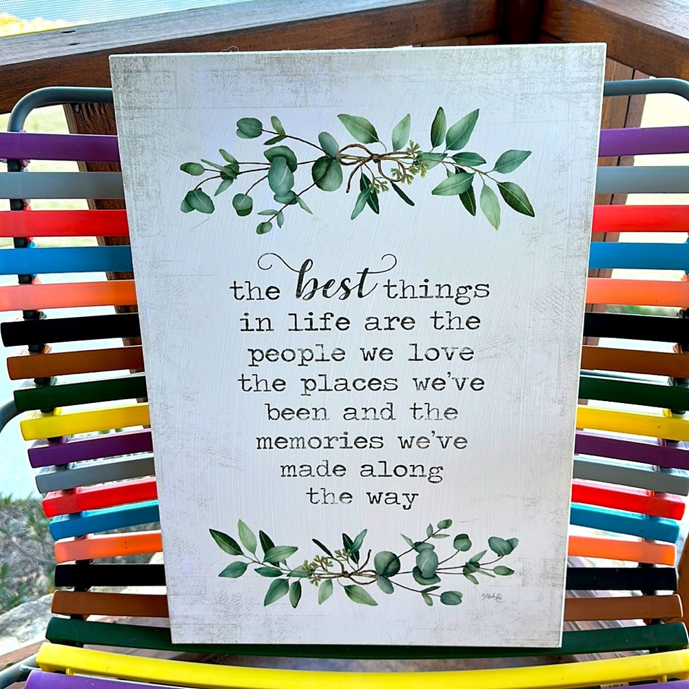 Home decor sign